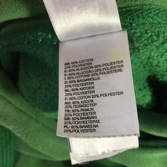 NORTH FACE Sweatshirt Hoodie Green Graphic Mens Drawstring XXL 2XL - Picture 7 of 10